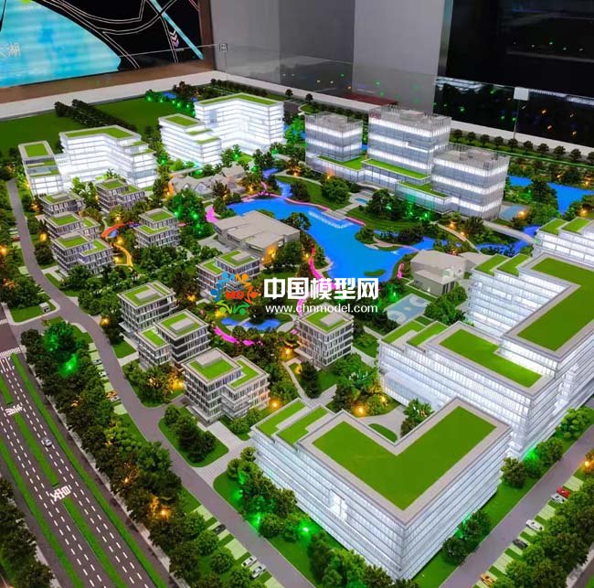 中電海康無錫物聯(lián)網(wǎng)產(chǎn)業(yè)基地沙盤模型