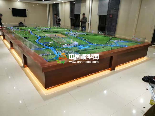 古林大田數(shù)字農(nóng)業(yè)，智慧農(nóng)業(yè)綜合數(shù)字解決方案沙盤模型