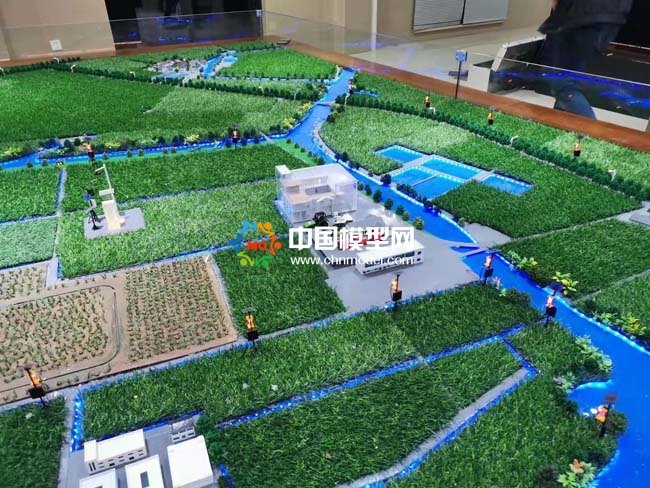 古林大田數(shù)字農(nóng)業(yè)，智慧農(nóng)業(yè)綜合數(shù)字解決方案沙盤模型