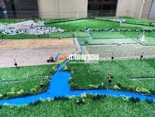 古林大田數(shù)字農(nóng)業(yè)，智慧農(nóng)業(yè)綜合數(shù)字解決方案沙盤模型