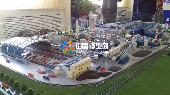 巨能特鋼廠區(qū)沙盤模型，新工藝新技術(shù)新材料新裝備實(shí)驗(yàn)基地
