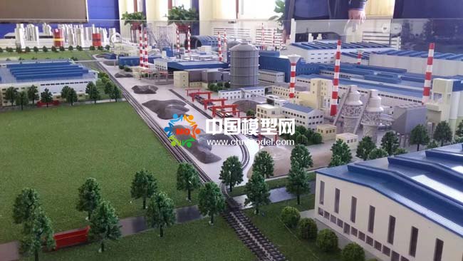 巨能特鋼廠區(qū)沙盤模型，新工藝新技術(shù)新材料新裝備實(shí)驗(yàn)基地