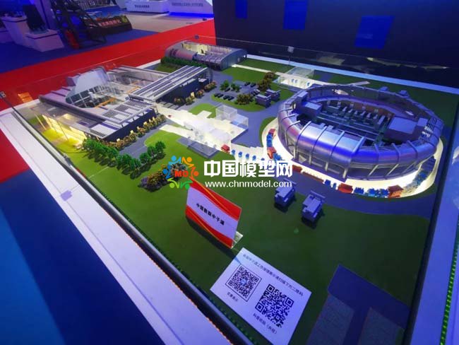 中國散射中子源沙盤模型