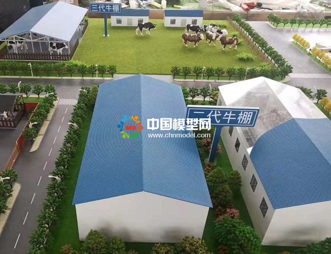  農(nóng)業(yè)大棚模型，畜牧養(yǎng)殖沙盤模型