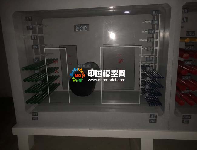 管廊綜合艙與電力艙模型