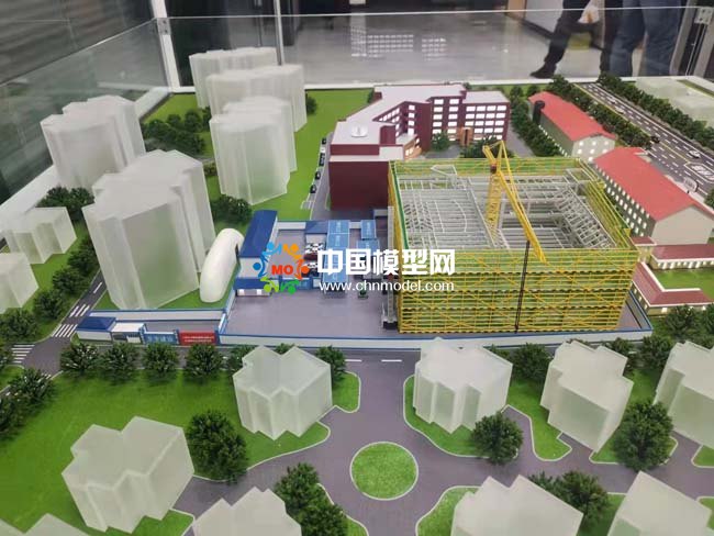 建筑工地沙盤模型
