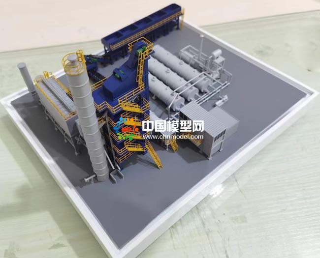 生物質(zhì)催化熱解沙盤(pán)模型