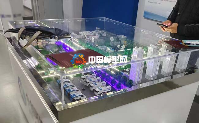 垃圾轉(zhuǎn)運滲濾液處理沙盤模型