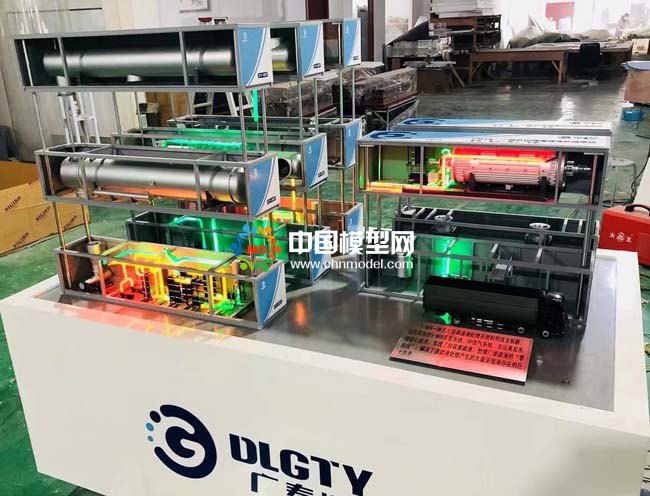 一體式垃圾滲濾液處理沙盤(pán)模型