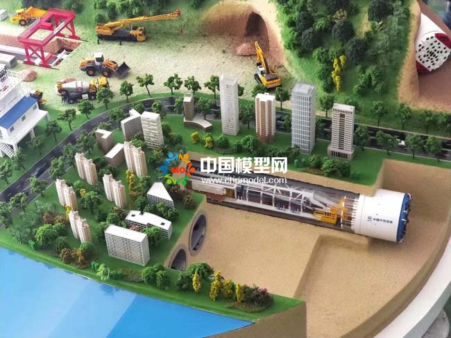 隧道施工裝備盾構(gòu)機(jī)模型