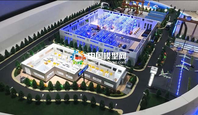 智慧倉儲(chǔ)沙盤模型