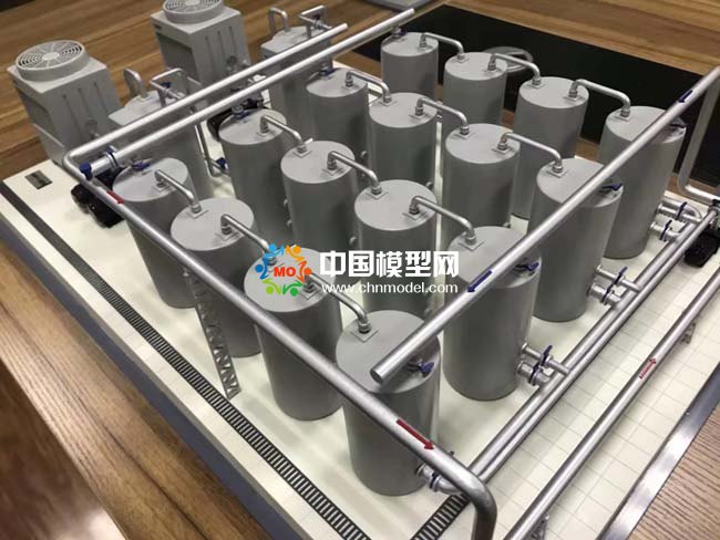 商用鍋爐供暖系統(tǒng)沙盤模型