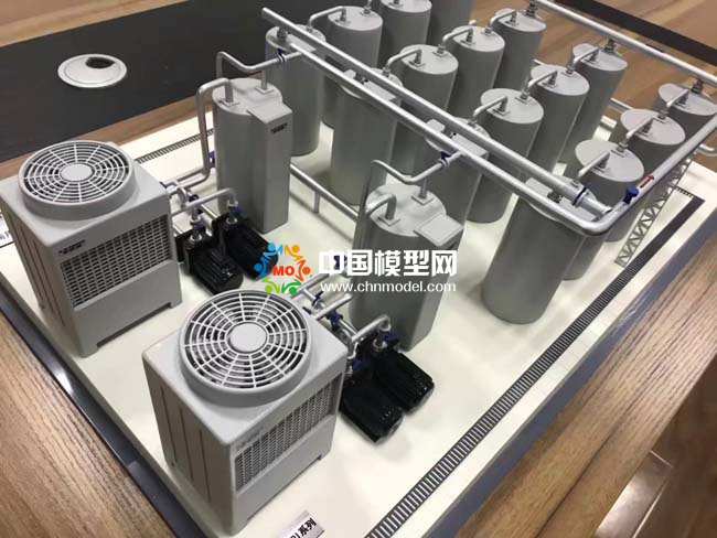 商用鍋爐供暖系統(tǒng)沙盤模型
