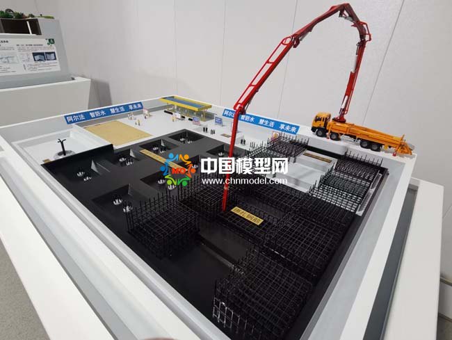 超級(jí)智慧防水系統(tǒng)防水材料沙盤(pán)模型