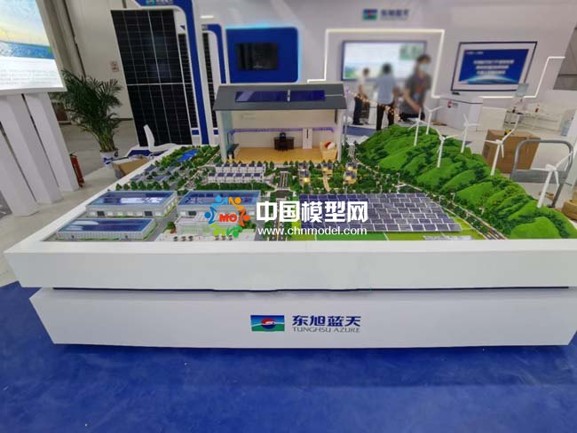 光伏電站智能運(yùn)維管理平臺(tái)沙盤(pán)模型