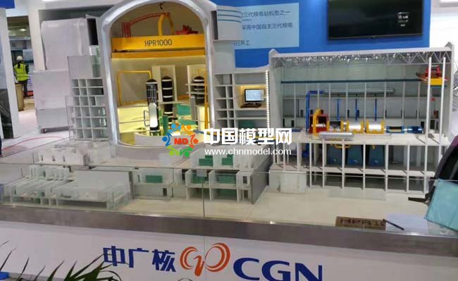 核能發(fā)電與泛燃料處理沙盤模型