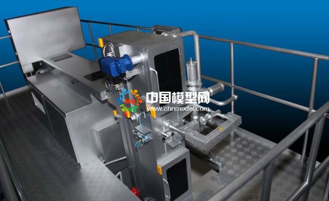 乳制品飲料灌裝設(shè)備模型