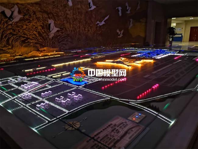 濟(jì)南遙墻機(jī)場沙盤模型