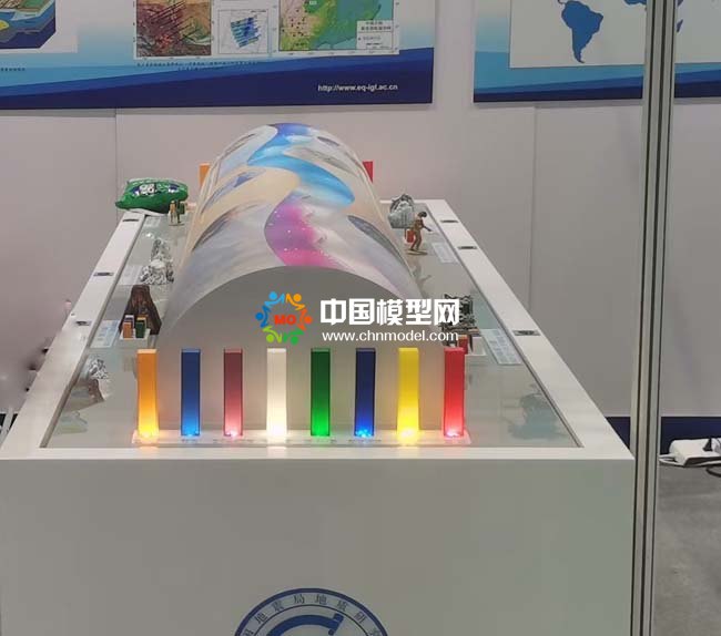 中國(guó)地震局地質(zhì)研究沙盤模型
