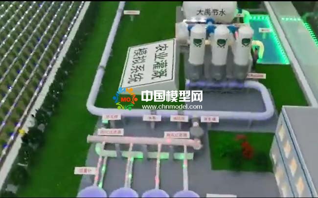 農(nóng)業(yè)灌溉施肥模擬系統(tǒng)沙盤模型