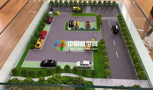 智能泊車收費系統沙盤模型