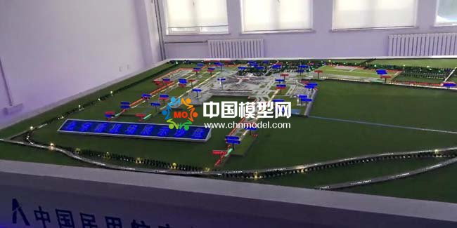 空中交通管理局大興機(jī)場沙盤模型