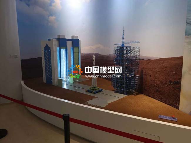 航天發(fā)射場沙盤模型