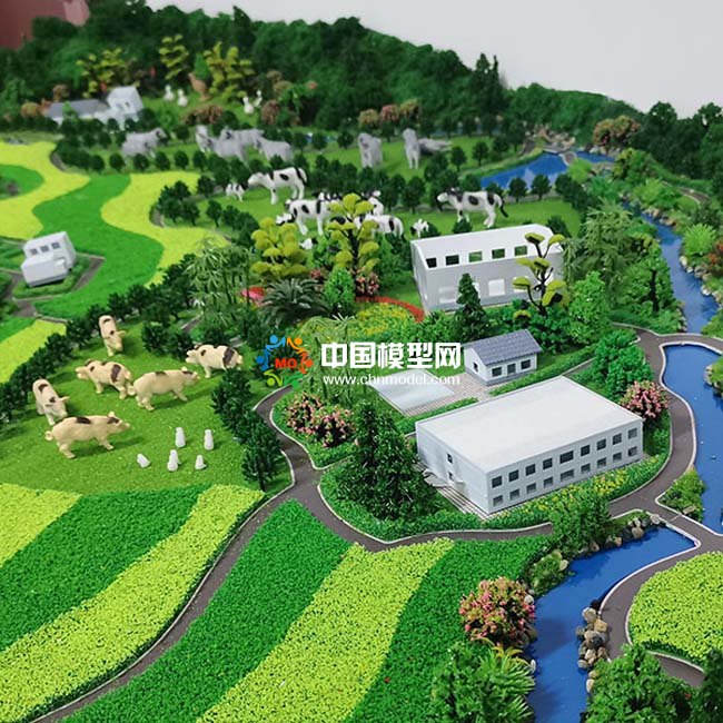 現(xiàn)代生態(tài)農(nóng)業(yè)沙盤模型