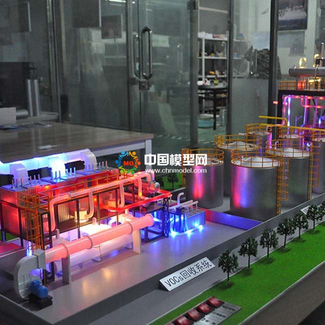 VOCs回收系統(tǒng)沙盤(pán)模型