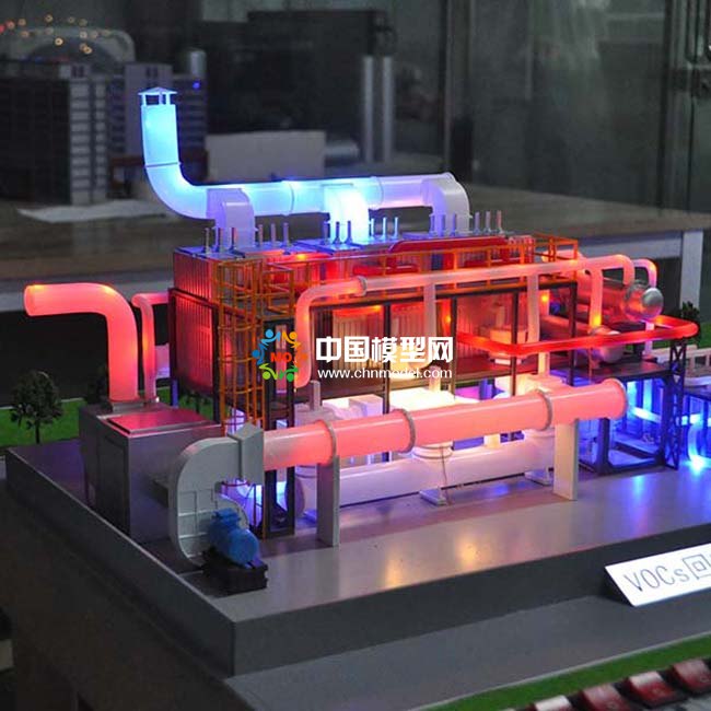 VOCs回收系統(tǒng)沙盤(pán)模型