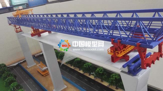 節(jié)段拼裝架橋機(jī)模型