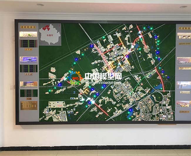 中鐵一局項(xiàng)目沙盤模型 