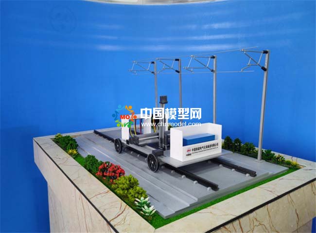 鐵路電氣化施工裝備模型