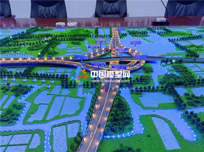 湖杭高速公路沙盤(pán)模型