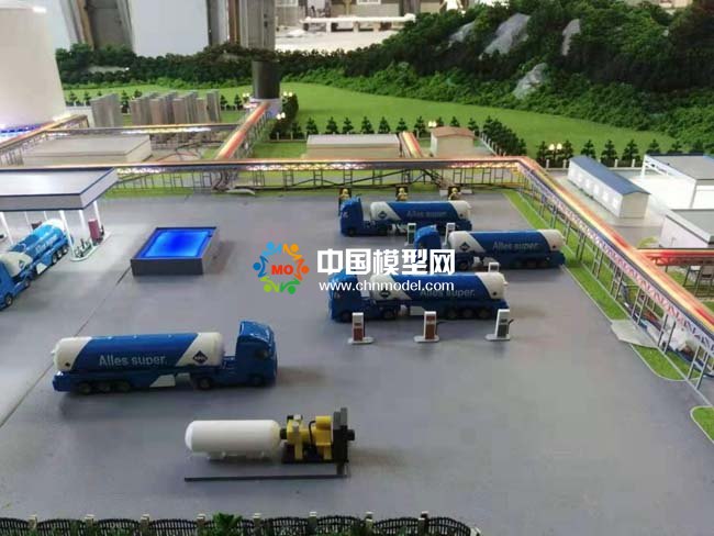 天然氣接收站沙盤(pán)模型