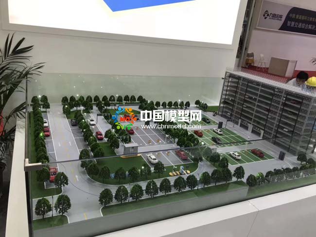 DDA無線網(wǎng)絡技術智慧停車系統(tǒng)沙盤模型