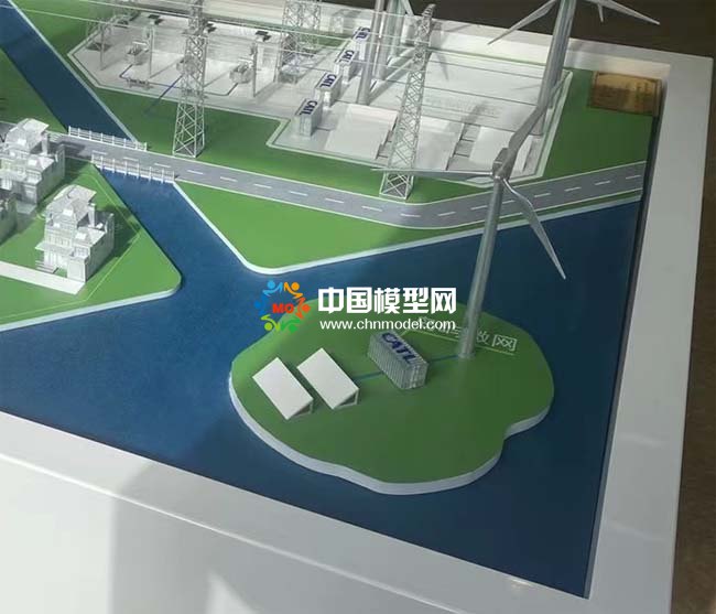 島嶼微網(wǎng)系統(tǒng)沙盤模型