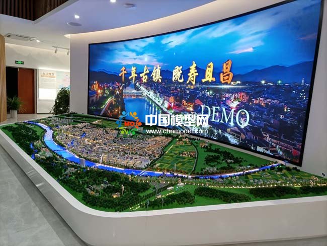 壽昌古鎮(zhèn)沙盤模型