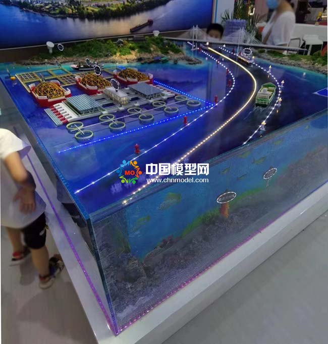 保護(hù)海洋生態(tài)沙盤模型