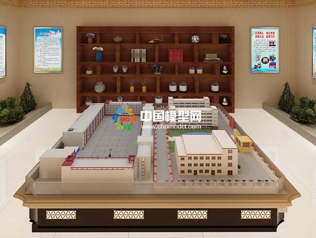 西藏學(xué)校沙盤模型
