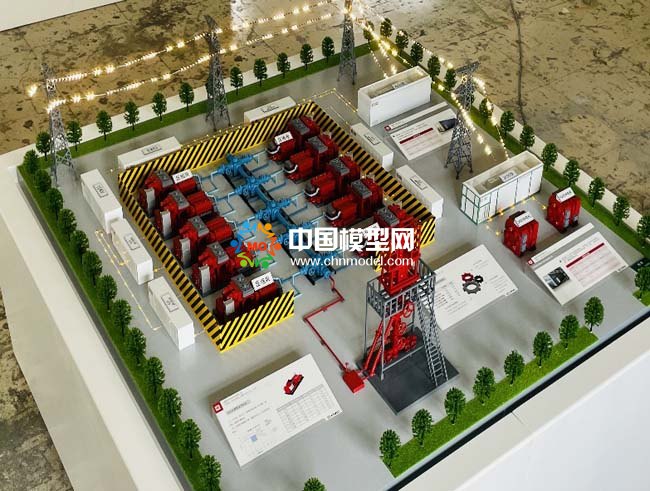 液壓泵設(shè)備沙盤模型