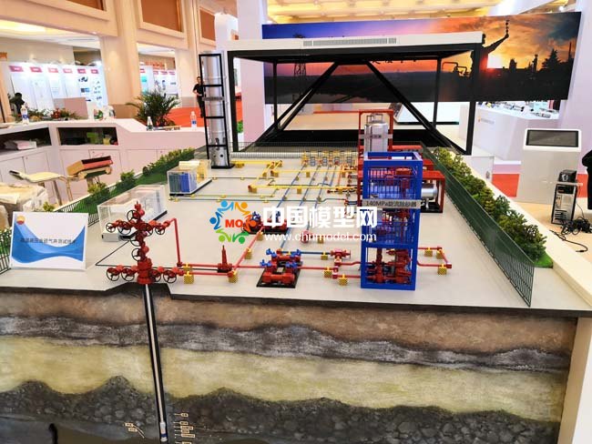 高溫高壓含硫氣井測(cè)試技術(shù)沙盤模型