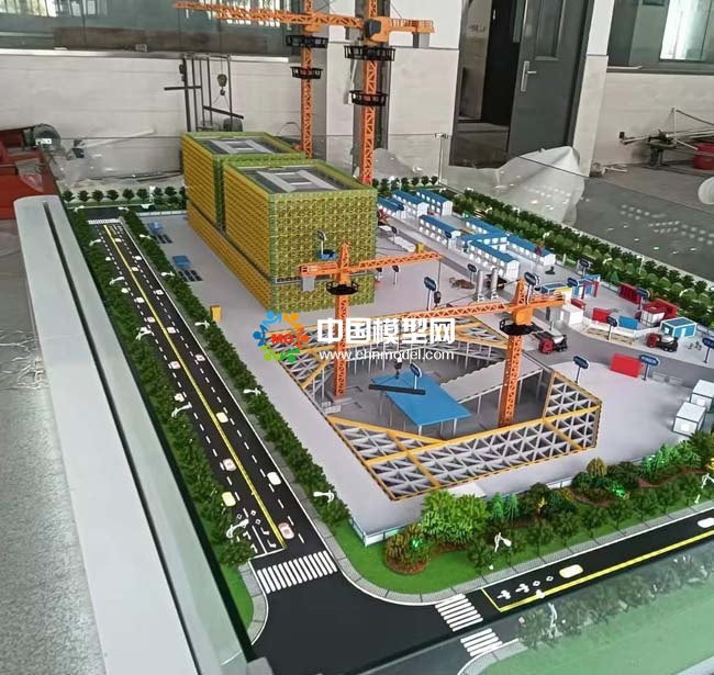 建筑工地視頻監(jiān)控系統(tǒng)沙盤模型