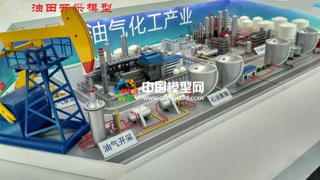油氣化工產(chǎn)業(yè)沙盤(pán)模型