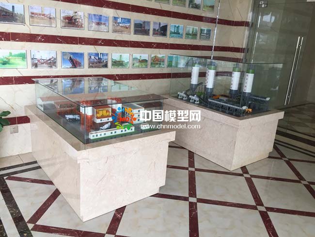 混泥土攪拌設備模型