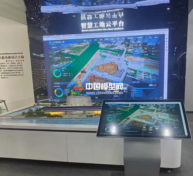 京杭大運河博物院沙盤模型