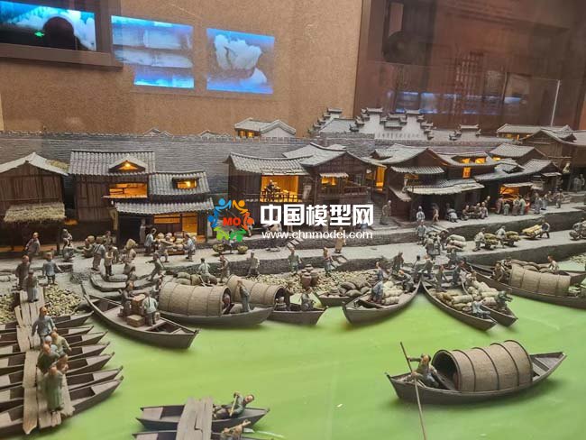 浙江博物館微縮場(chǎng)景復(fù)原模型