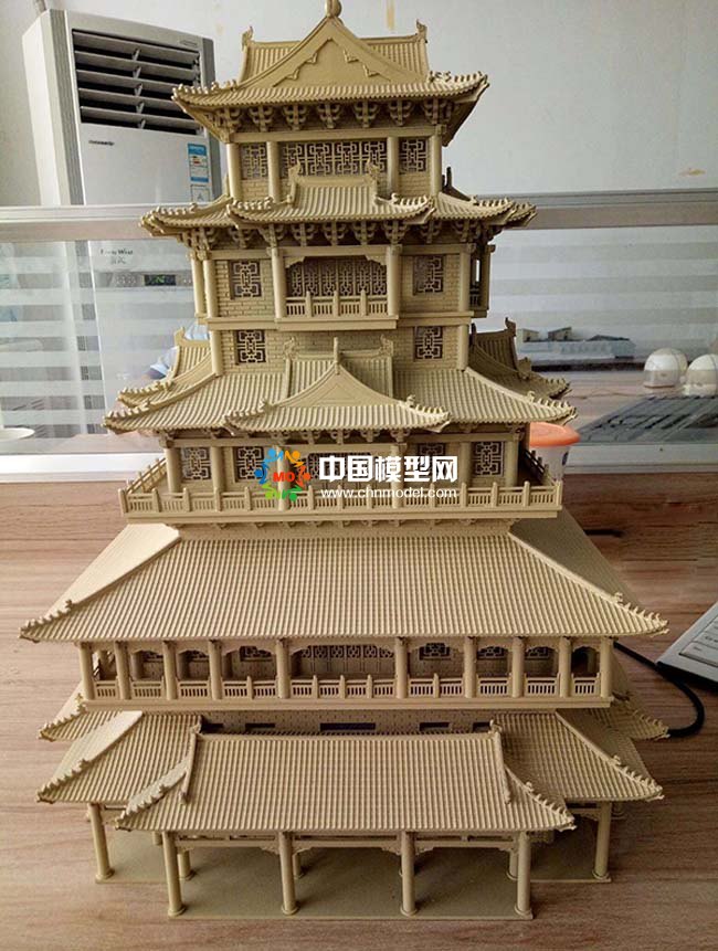 古代樓閣模型