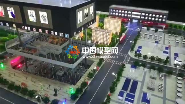 智慧消防預警沙盤模型