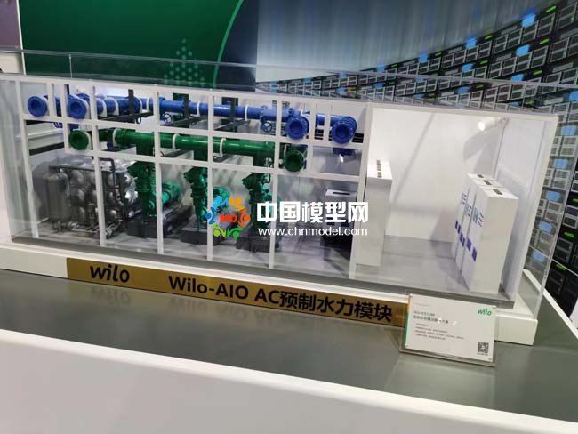 預(yù)制水力模塊模型